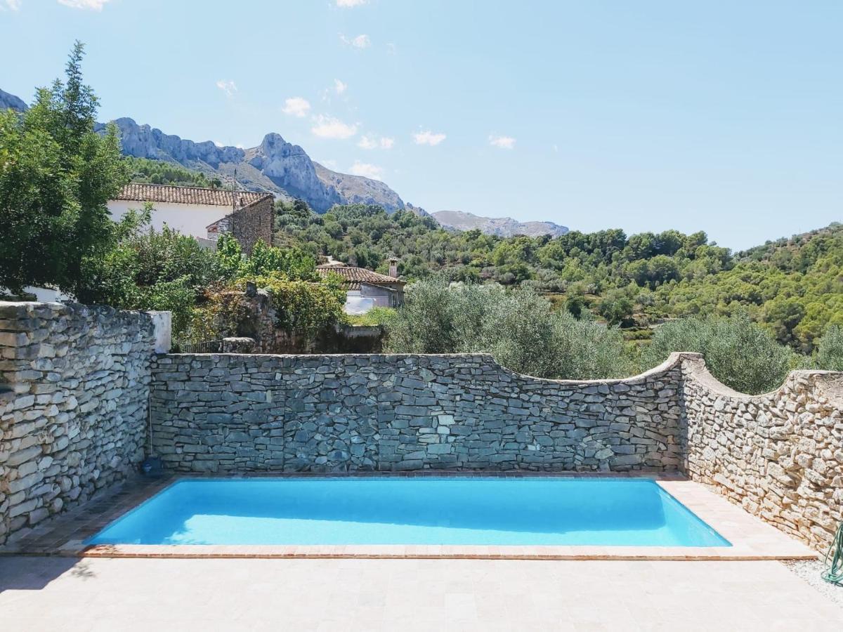 Casa Nicole Naturaleza, Montanas Y Piscina Privada En Alicante Carroja Esterno foto
