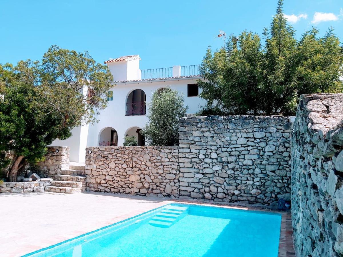 Casa Nicole Naturaleza, Montanas Y Piscina Privada En Alicante Carroja Esterno foto
