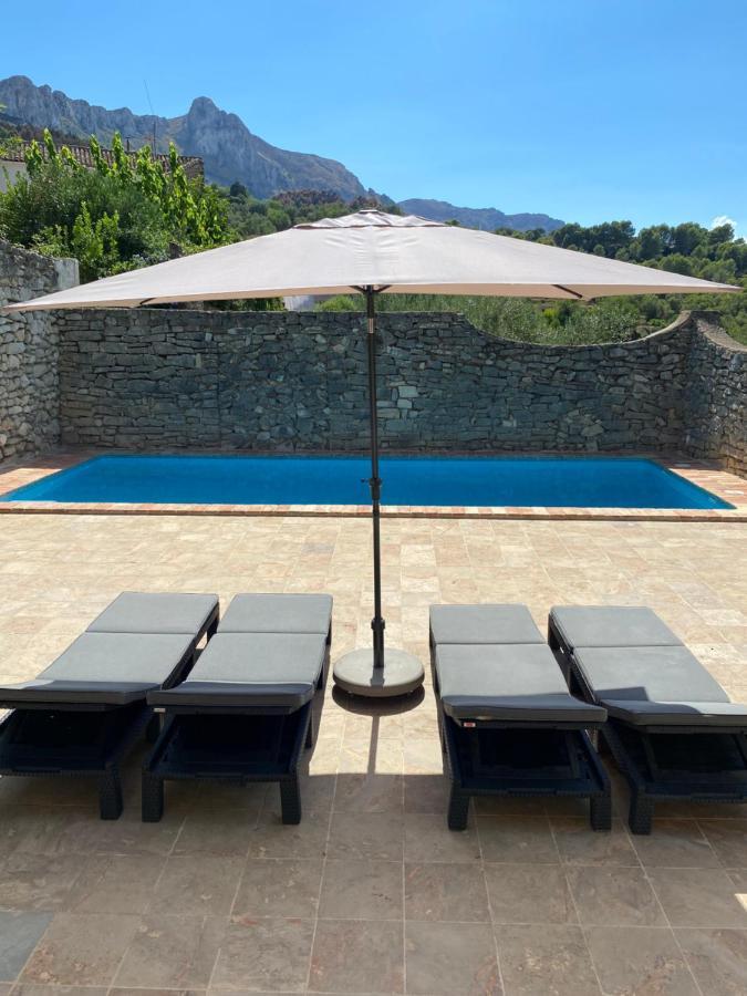Casa Nicole Naturaleza, Montanas Y Piscina Privada En Alicante Carroja Esterno foto